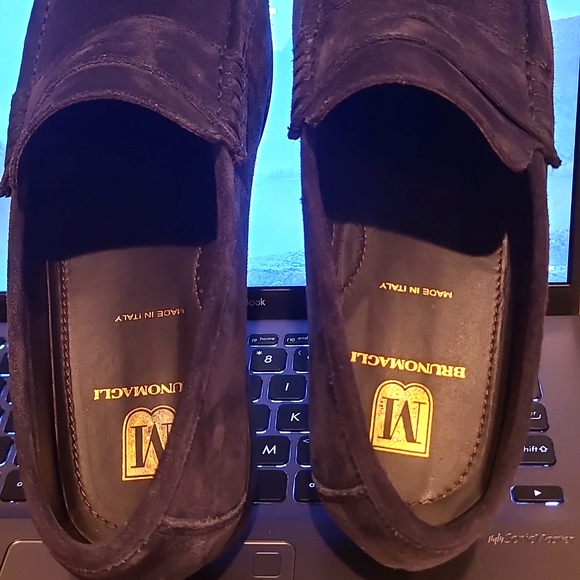 Bruno Magli suede penny loafers - Picture 6 of 10